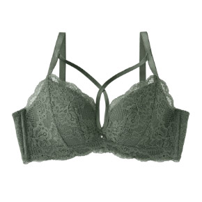 Cross Code Lace 노와이어 초모리 브라