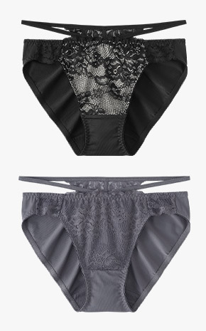 Cross Code Lace 삼각팬티