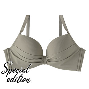 소프트 리브 리본 노와이어 초모리 브라