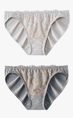 총 레이스 삼각팬티
