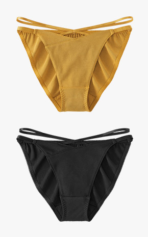 Strapless Cross 삼각팬티