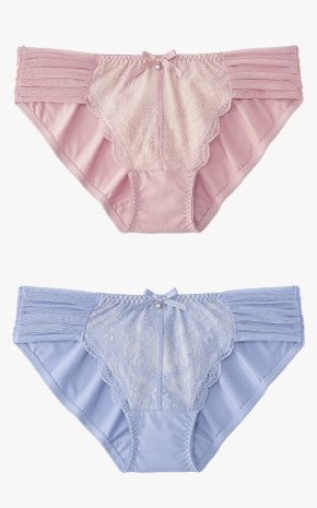 튈 레이스 삼각팬티