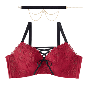 펄 초커 초모리 브라