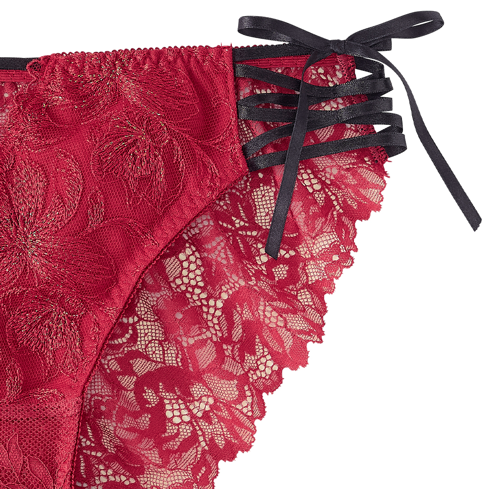 펄 초커 삼각팬티