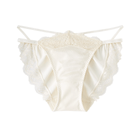 새틴 레이스 삼각팬티