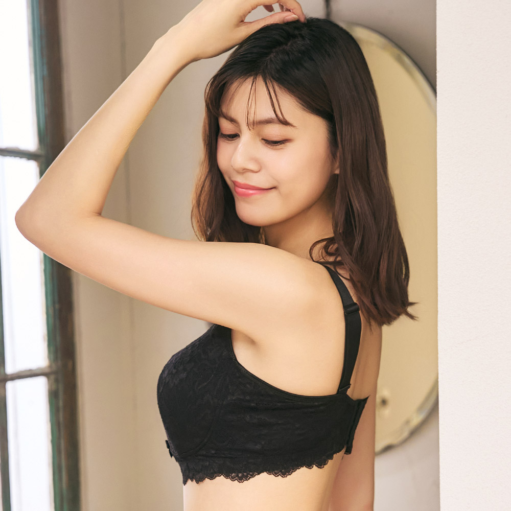 글래머 슬림핏 노와이어 브라