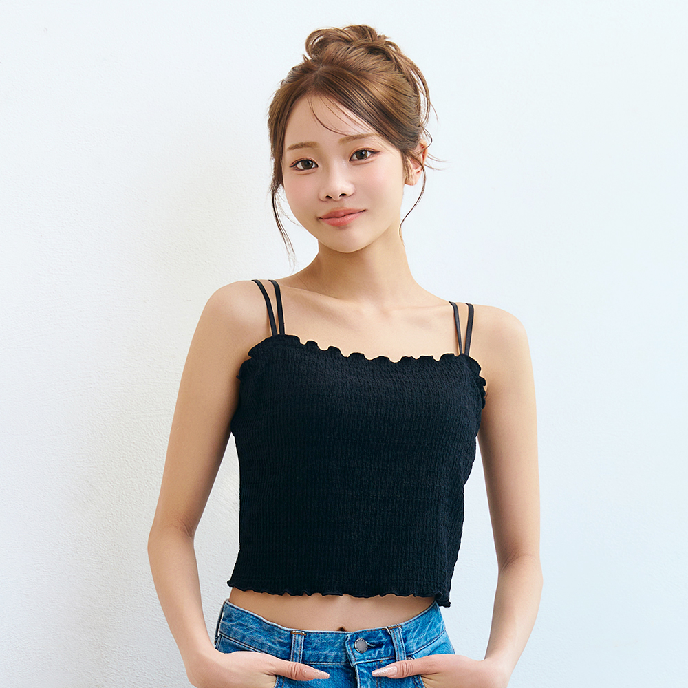셔링 캐미솔 브라탑