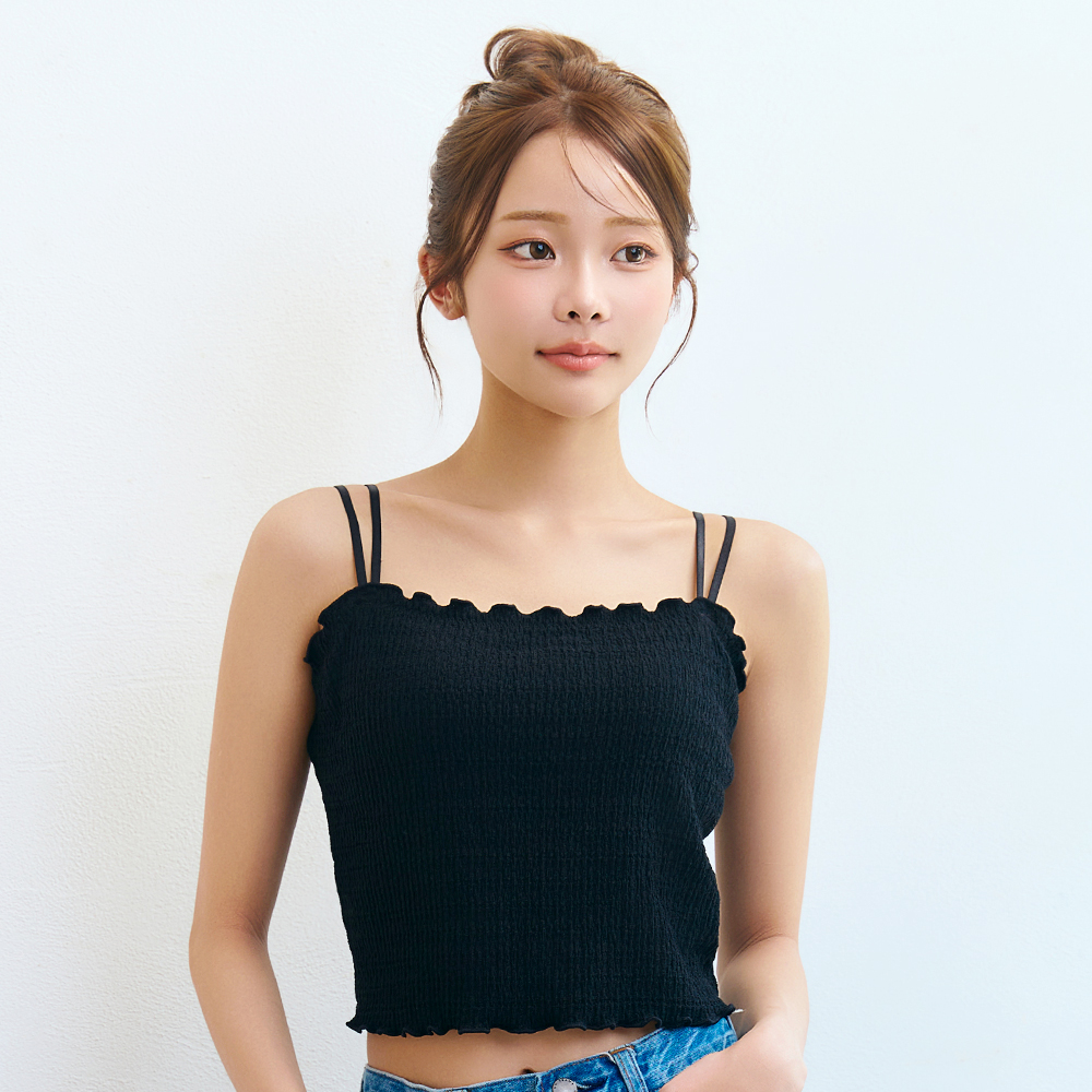 셔링 캐미솔 브라탑