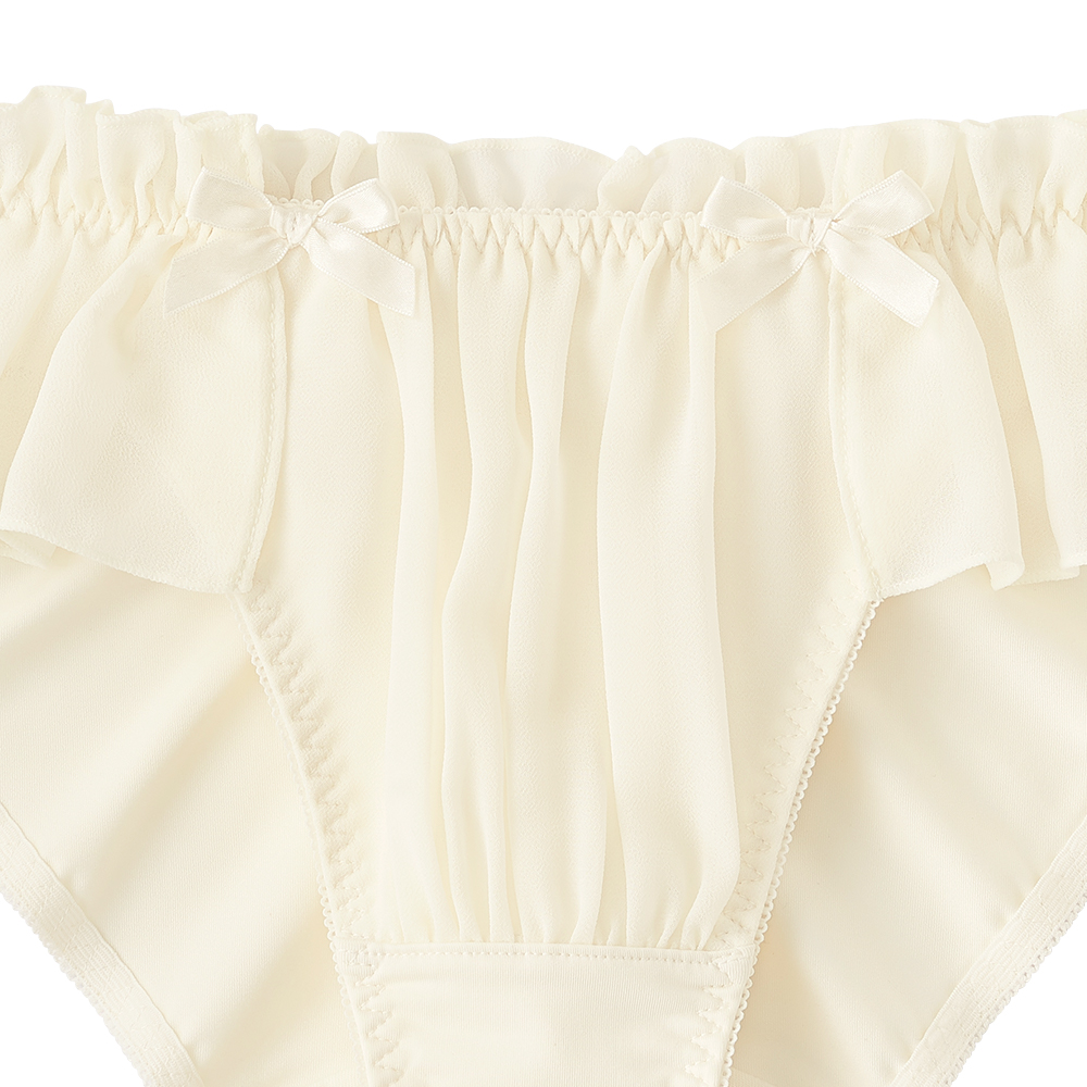 쉬폰 프릴 삼각팬티