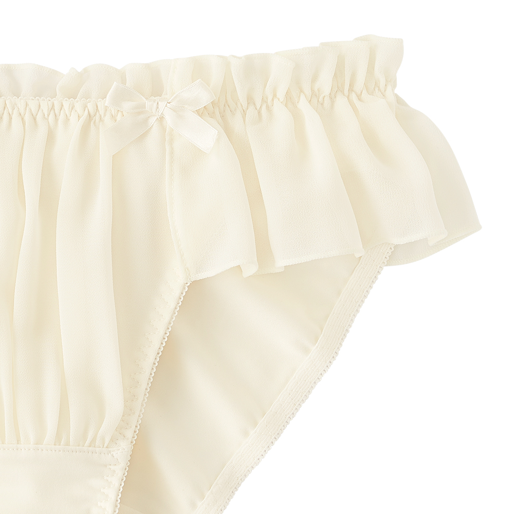 쉬폰 프릴 삼각팬티