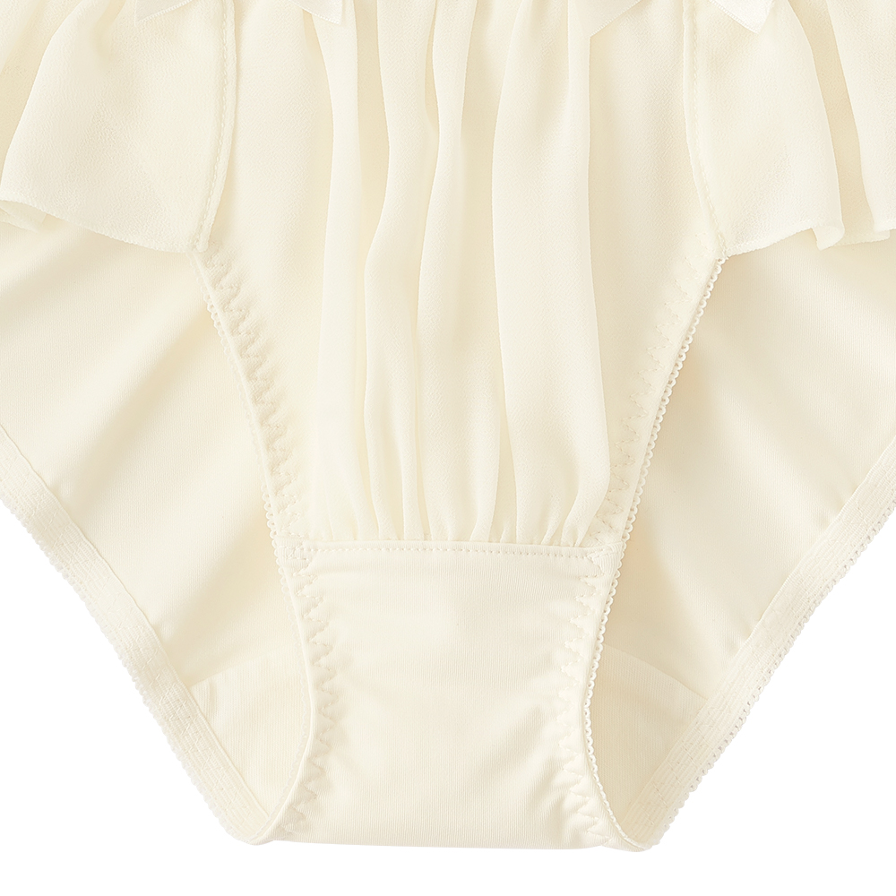 쉬폰 프릴 삼각팬티