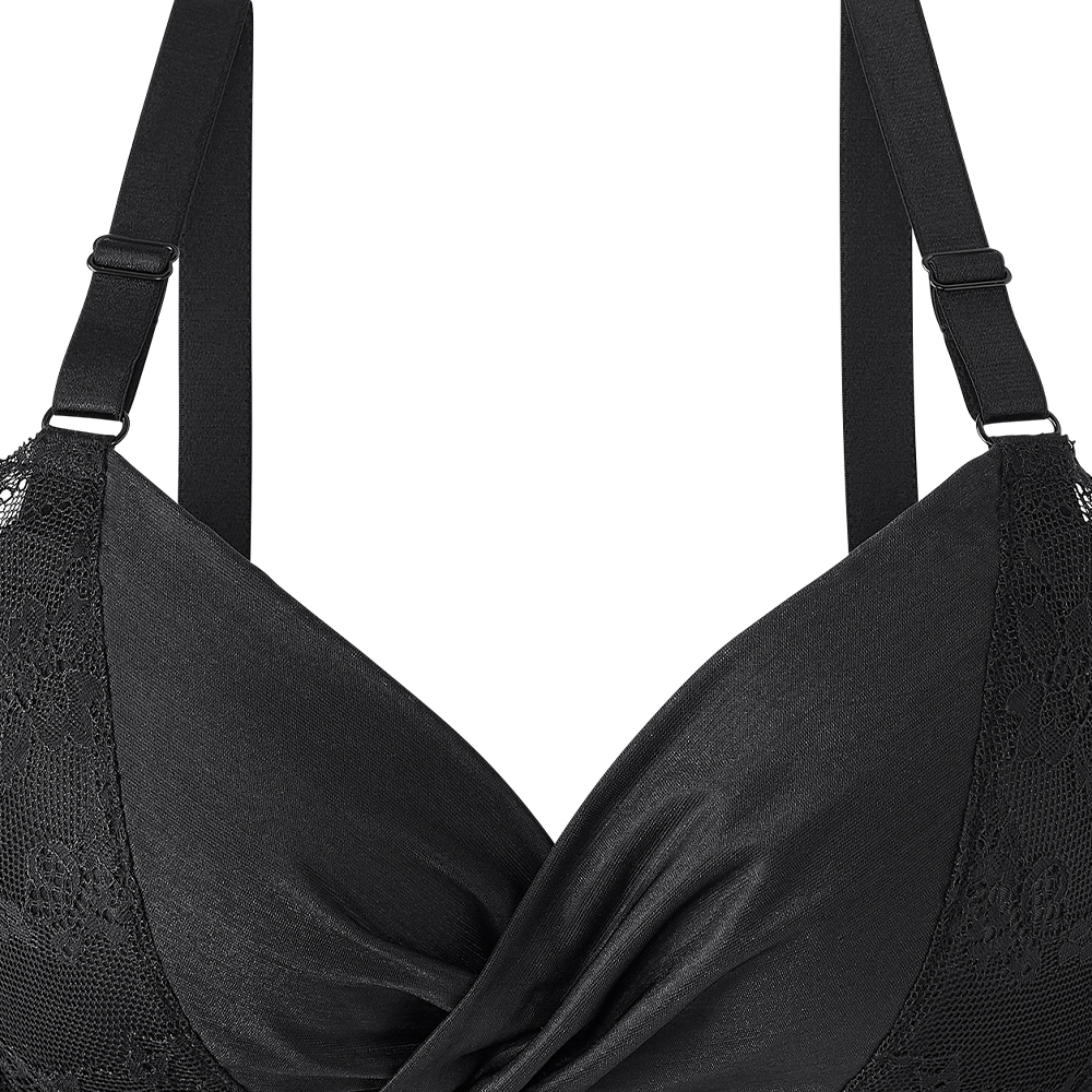 글래머 리본 카슈쾨르 레이스 와키다카 브라