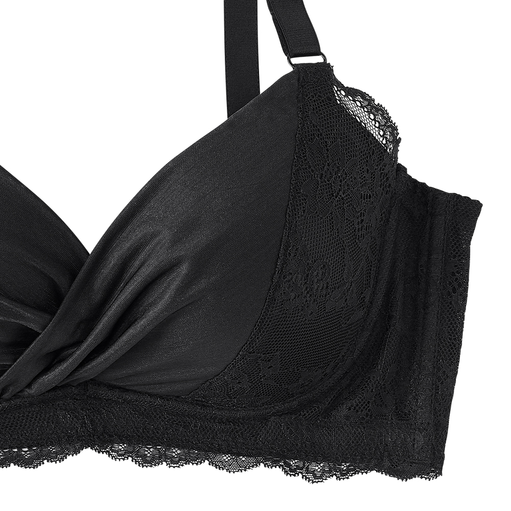 글래머 리본 카슈쾨르 레이스 와키다카 브라