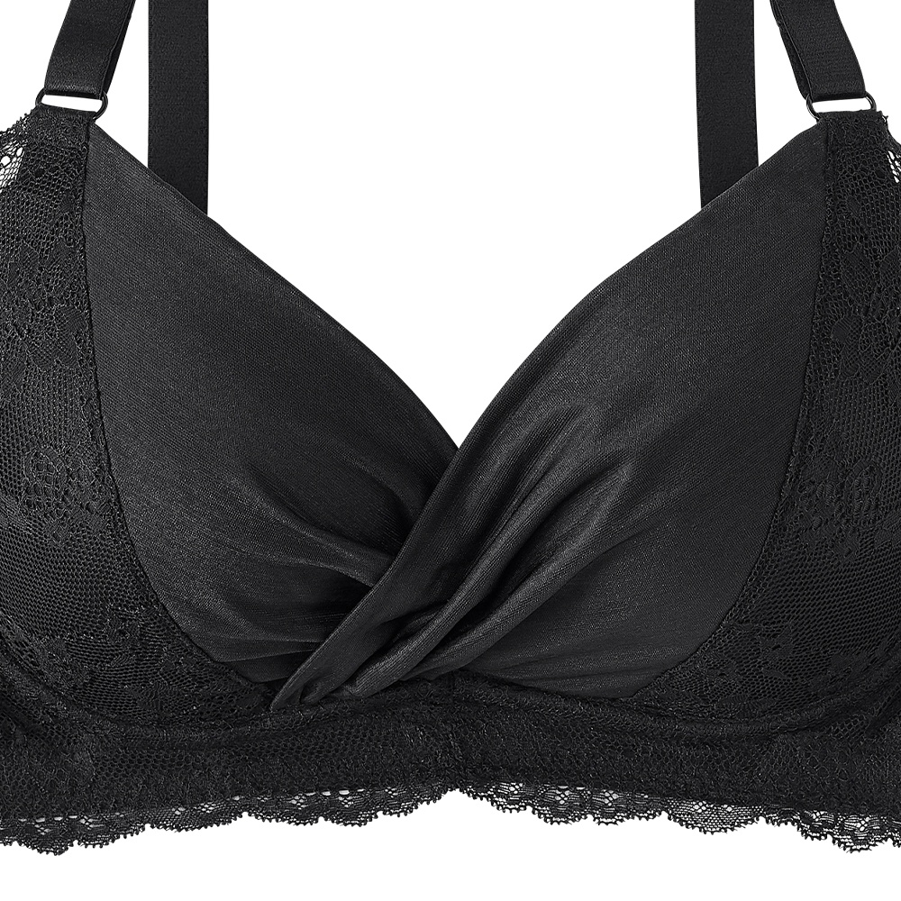 글래머 리본 카슈쾨르 레이스 와키다카 브라