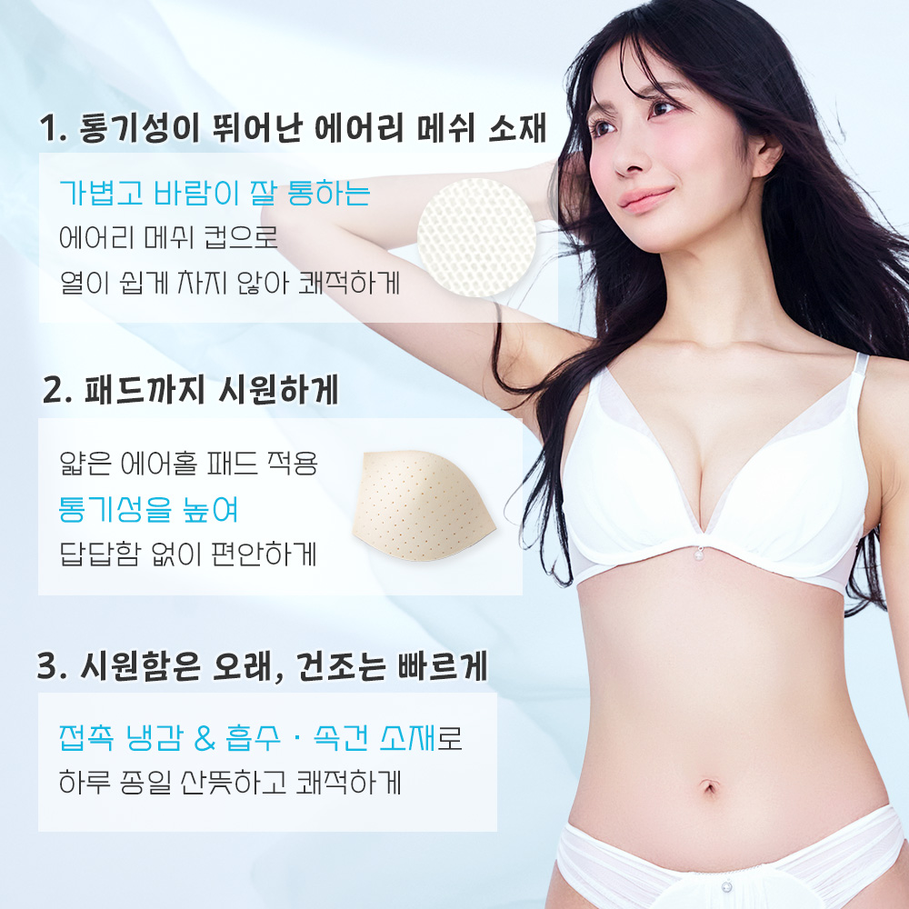 플룸 에어리 쿨 aimerfeel 라쿠 브라