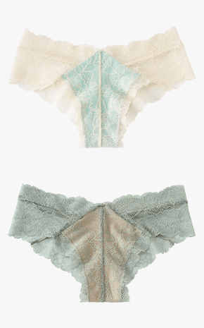 Lace 노라인 Half Back 팬티