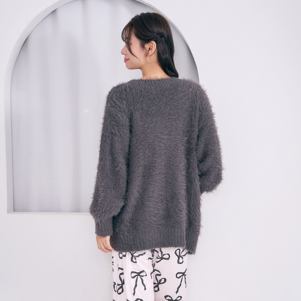 섀기 니트 리본 3종 세트