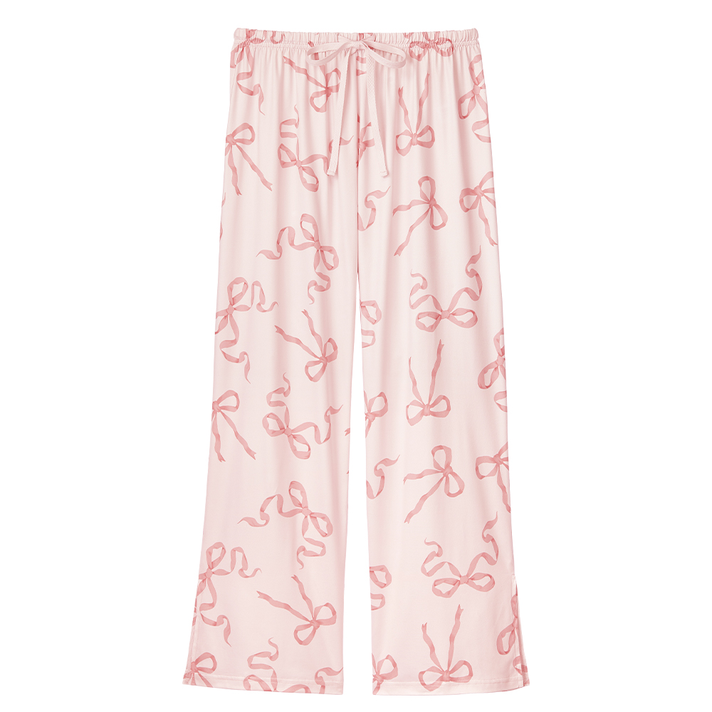 섀기 니트 리본 3종 세트