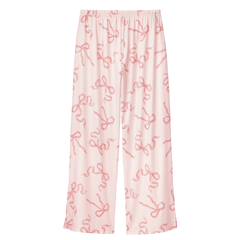 섀기 니트 리본 3종 세트