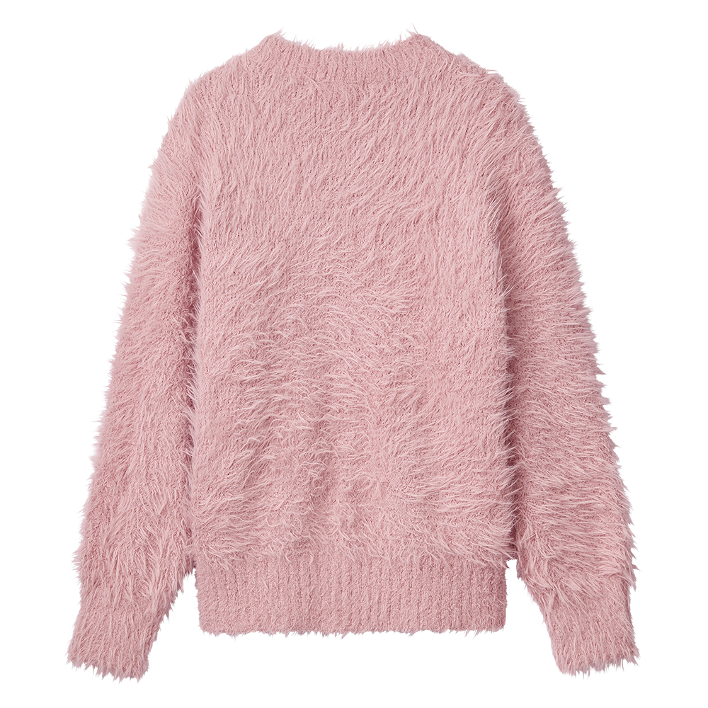 섀기 니트 리본 3종 세트