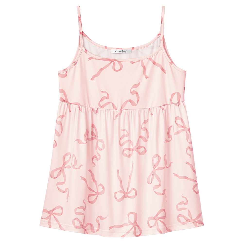 섀기 니트 리본 3종 세트