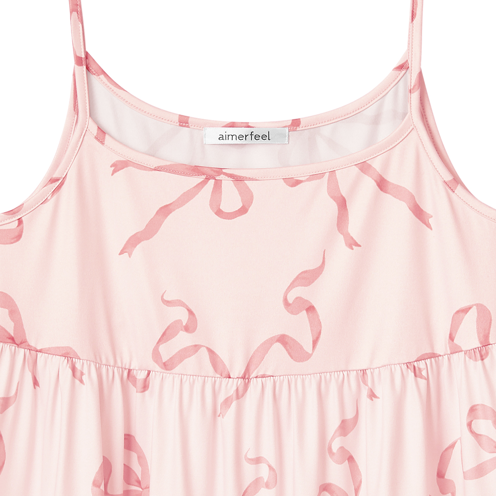 섀기 니트 리본 3종 세트