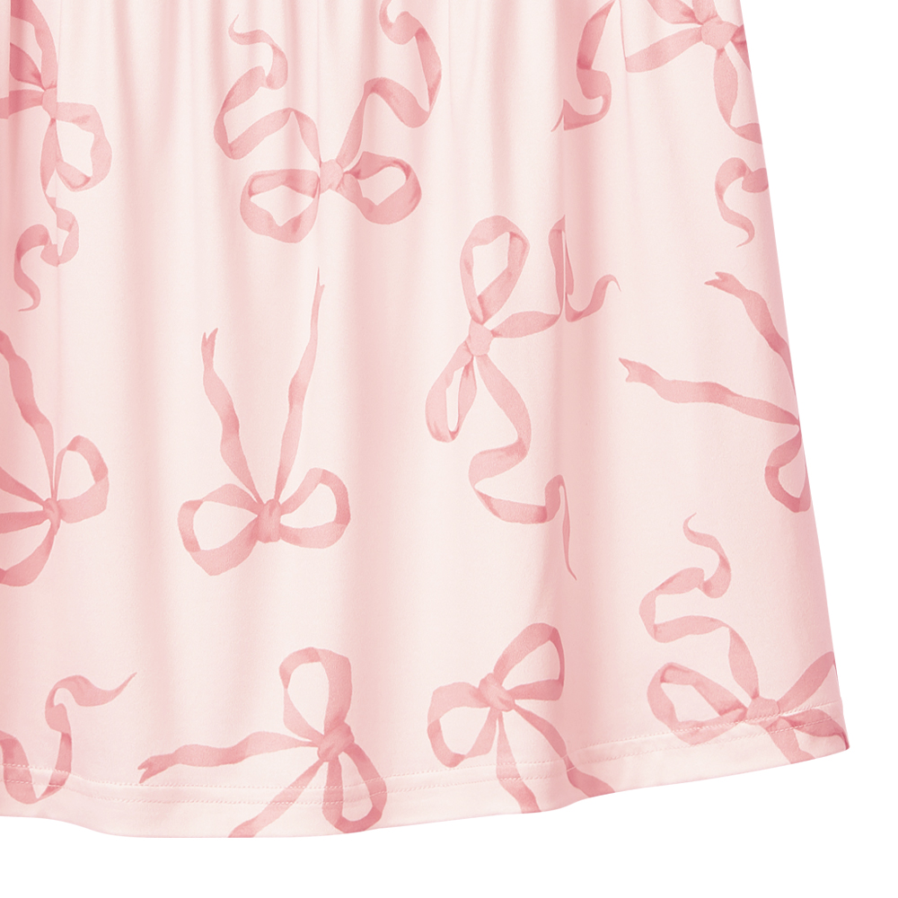 섀기 니트 리본 3종 세트