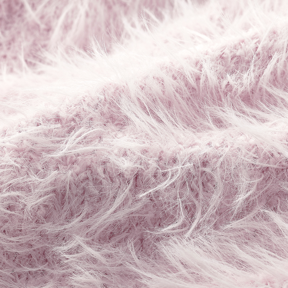 리본 섀기 니트 상하 세트