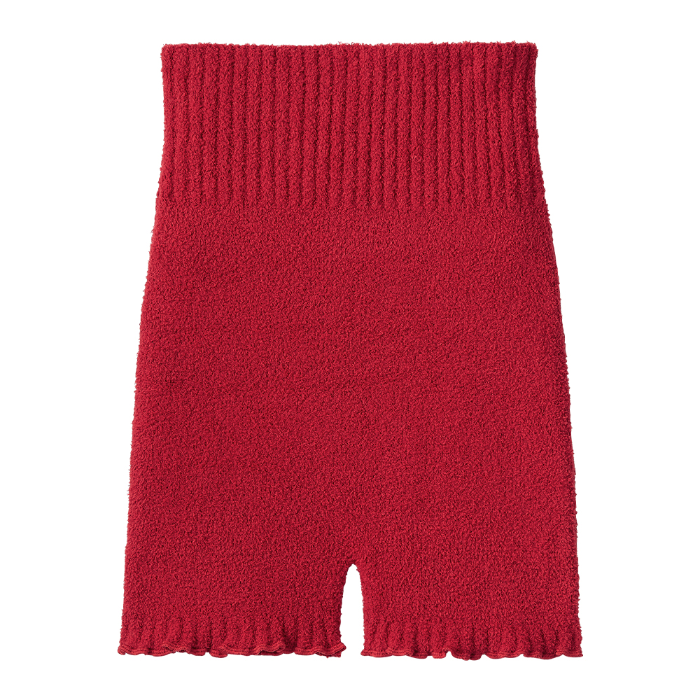 하트 패턴 니트 하라마키 팬츠