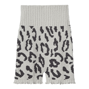 호피 패턴 니트 하라마키 팬츠