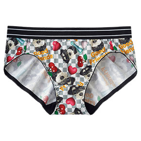 슈나우저 3D 스티커 삼각팬티