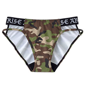 카모플라주 로고밴드 삼각팬티