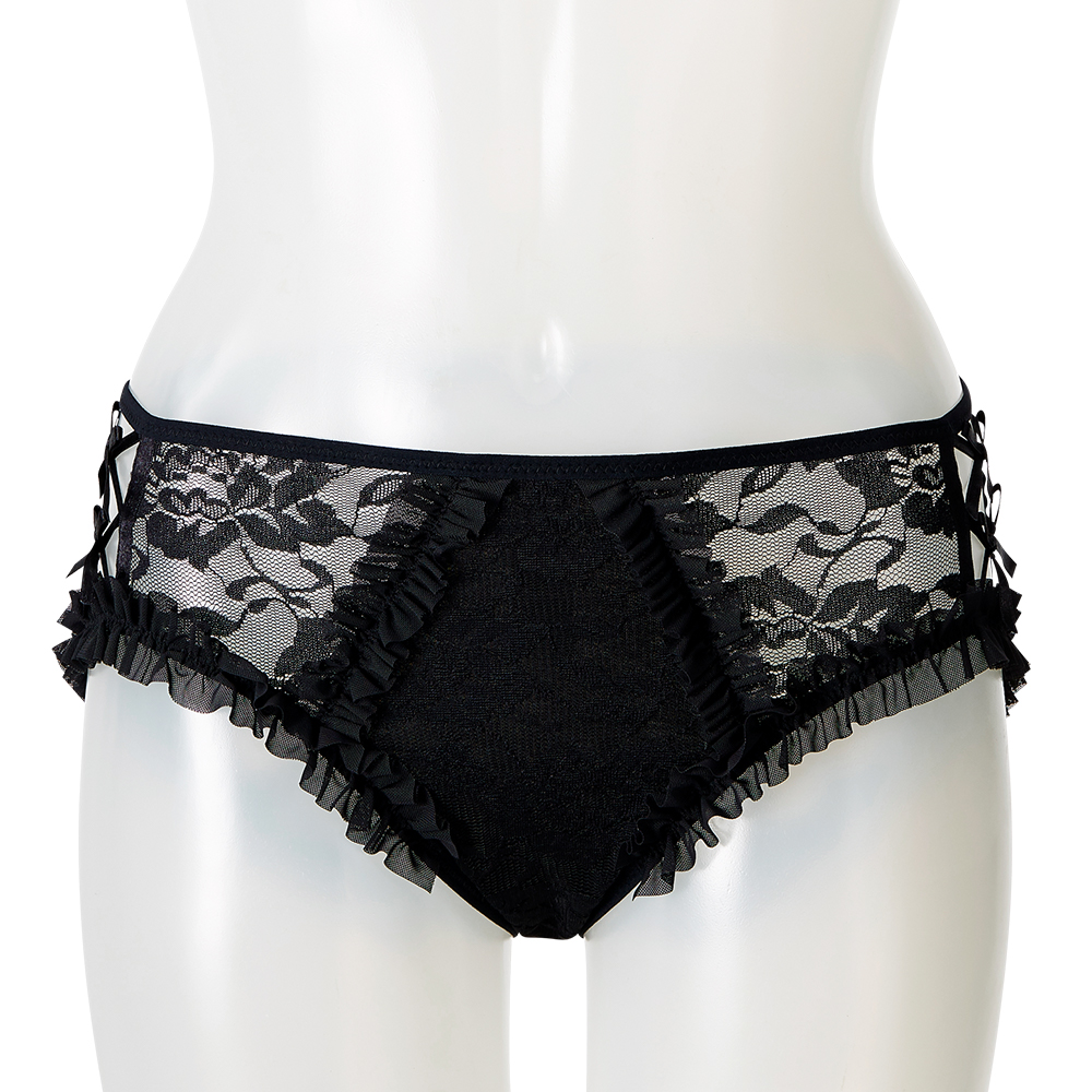 사이드 리본 크로스 삼각팬티