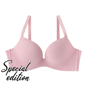 소프트 리브 노와이어 초모리 브라