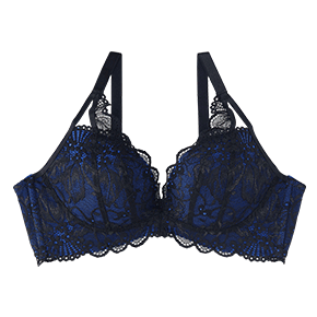 스트레치 플라워 레이스 노와이어 초모리 브라
