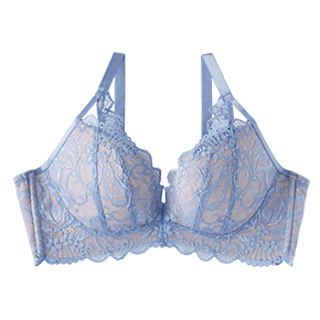 스트레치 플라워 레이스 노와이어 초모리 브라