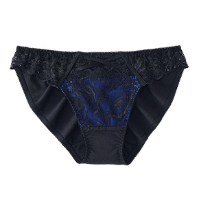 스트레치 플라워 레이스 삼각팬티