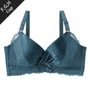 글래머 새틴 카슈쾨르 레이스 와키다카 브라