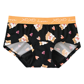 LOVE XOXO 힙허거 위생팬티